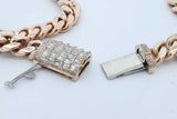 10k Yellow Gold Cuban Link Chain With Diamond Clasp 135.9g 22 Inch Eb0626cxxzde