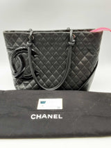 Chanel Quilted Leather Cambon Tote Bag Eb1224erxdu