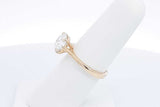 2.16ctw Lab Grown Round Diamond Ring 14k Yellow Gold 3.1g Size 6.5 Eb1124ierdu