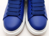 Alexander Mcqueen Blue Leather Oversized Sneakers Size 38.5 Eb0226exde