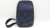 Louis Vuitton Blue Black Damier Infini Avenue Sling Bag Sd0426izxdu