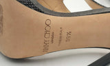 Jimmy Choo Gray Metallic Heels Size 39.5 Eb0923lxzsa