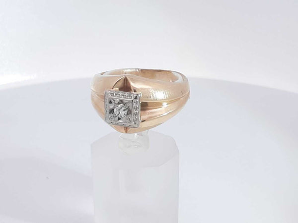 0.15 Cttw Diamond 10k Yellow Gold Ring 5 Grams Size 9 Aa0525orzsa