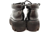 Alexander Mcqueen Black Leather Boots Size 41 Eb0426oxzde