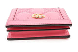 Gucci Gg Matelasse Pink Leather Wallet Eb0726lorsa