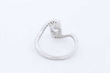 1.43cttw Lab Grown Diamond Ring In Platinum 4.27 Grams Size 6.75 Eb0726iorde