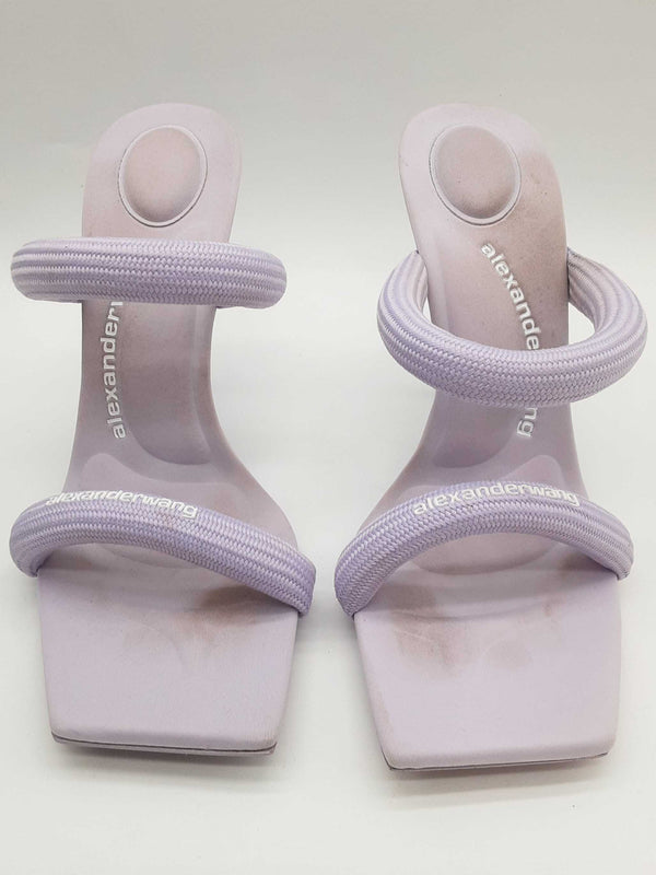 Alexander Wang Julie Unicorn Purple Heels Size Eu 39.5 Do0625wrde