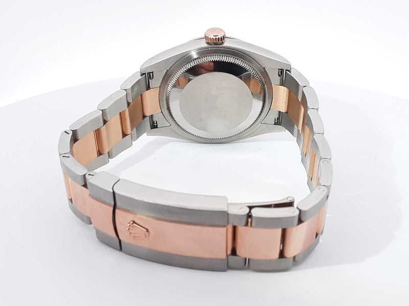Rolex Datejust 36mm Stainless Steel 18k Everose Gold  Watch Sd0725lozxzsa