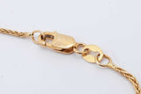 0.75ctw Pear Shaped Diamond Necklace 14k Yellow Gold 3.6g 18 Inch Eb1225crxsa