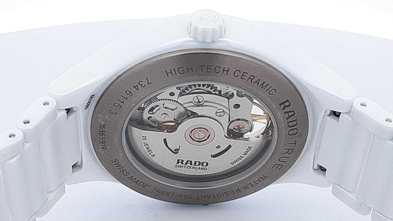 Rado True Open Heart Ceramic & Titanium 40mm Skeleton Watch Fw0125orxdu