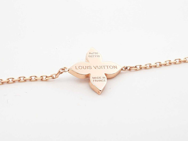 Louis Vuitton 18k Rose Gold Blossom Bracelet 3.8 Grams 6-7 Inch Fw0325lxzxdu