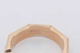 Gucci 18k Yellow Gold Link To Love Ring 6.3 Grams Gucci Size 12 Eb0326rrxsa