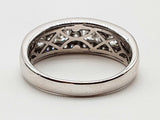 1.02 Cttw Natural Diamonds 14k White Gold 5.3g Ring Size 9.25 Do0626rxzde