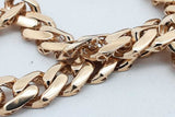 Monaco Chain 14k Yellow Gold Cuban Link Necklace With Diamond Clasp Eb0826sezsa