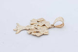 10k Yellow Gold Money Tree Pendant 2.5 Grams Eb0526lxzde