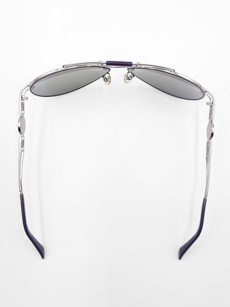 Versace Mod. 2160 Medusa Mirrored Aviator Sunglasses Eb1024rxdu