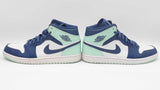 Nike Air Jordan Mid Mystic Navy Mint Foam Sneakers Size 12 Sd0226lorde