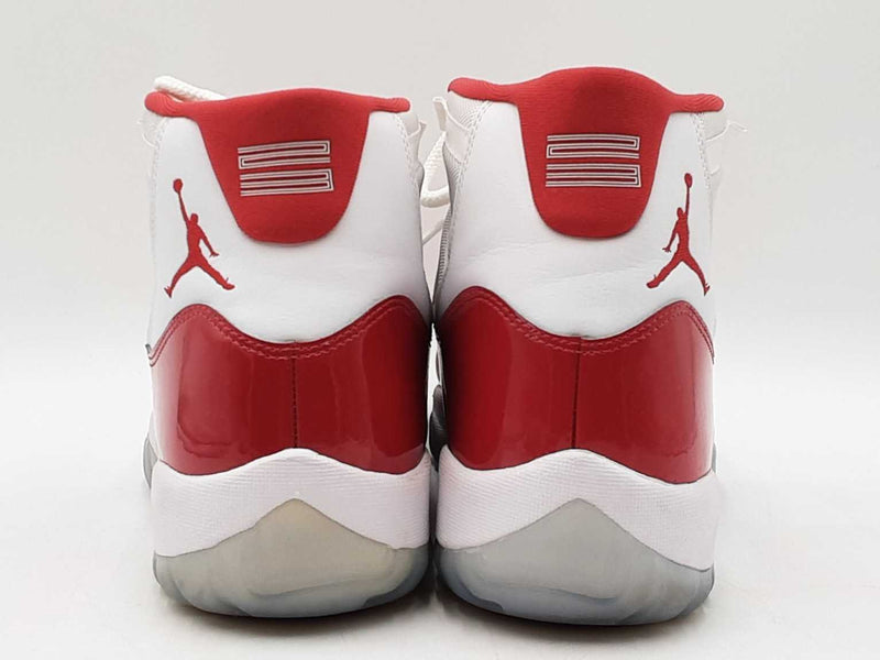 Nike Air Jordan 11 Retro "Cherry" Red & White Sneakers Size 14 Fw0325lxzdu