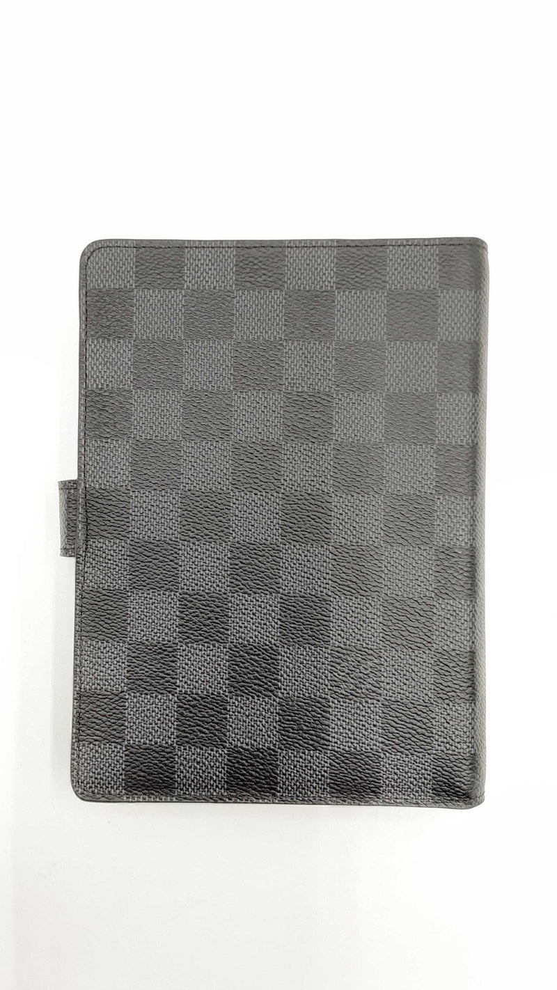 Louis Vuitton Damier Graphite Canvas 6-ring Agenda Cover Fw1024wxzdu