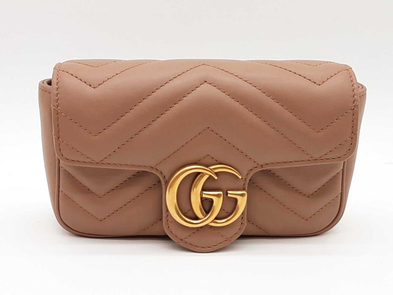 Gucci Gg Marmont Matelasse Super Mini Shoulder Bag Sd1025wrzde