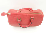 Louis Vuitton Speedy Red Epi Leather Handbag Sd1025wzxsa
