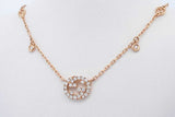 Gucci Diamond Interlocking G 18k Yellow Gold Necklace 4.4g 16 Inch Eb0326cxzde