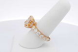 3.96cttw Diamond Ring In 14k Yellow Gold 8.2 Grams Size 7.5 Eb0626oxxzdu