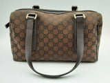 Gucci Boston Brown Gg Canvas Handbag Do1024orxde