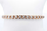 Approx. 0.4ctw Diamond Tennis Bracelet 10k Yellow Gold 10.7 Grams Ebeb1024orxsa