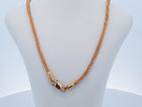 22k Yellow Gold 8 Grams Twisted Chain 16 In Aa0926lzxzde