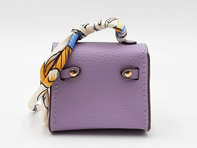 Mini Plaything Bag Charm In Lavender Fw0825idu