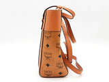 Mcm Mini Aren Top-zip Shopper Cognac Visetos Sd1125ozxde