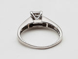 1.28 Cttw Natural Diamonds 14k White Gold 4.1g Ring Size 9.75 Do0626worde