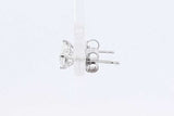0.5ctw Lab Grown Diamond Stud Earrings In 14k White Gold 0.6 Grams Eb0225lordu