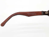 Perrin Paris Green Brown Crocodile Leather Sunglasses Do0826lcrde