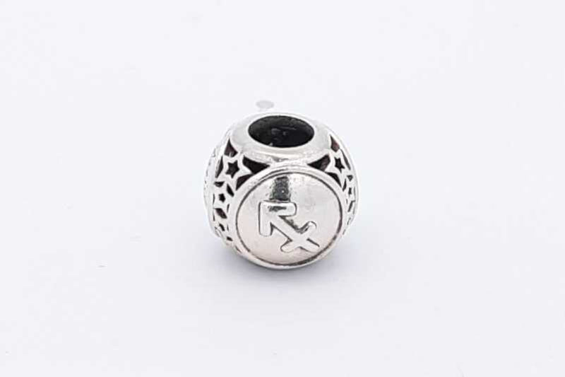 Pandora 925 Sterling Silver Sagittarius Zodiac Bead Charm 2.5 Grams Eb1224wsa