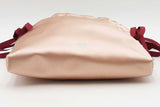 Jimmy Choo Satin Drawstring Mini Cystal Embellished Top Handle Bag Eb0426lrxsa