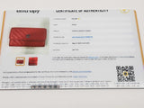 Chanel Red Chevron Quilted Leather Studded Wallet Do0625worde