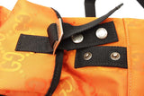 Gucci Gg Nylon Off The Grid Orange Backpack Eb1124ixzsa