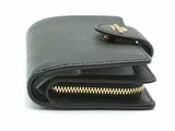 Coach Medium Corner Zip Wallet Black Wallet Aa0726wrsa