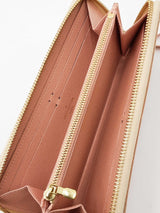 Louis Vuitton Clemence Wallet In Damier Azur Tahitienne Coated Canvas Fw0726lwrdu