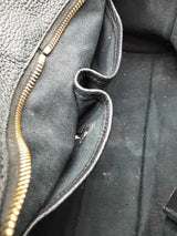 Alexander Mcqueen Black Leather Satchel Bag Eb1026oxzde
