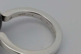 Gucci Onyx Boule 925 Sterling Silver Ring 9 Grams Size 6 Eb0926oxzsa