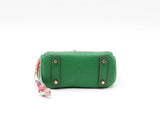 Mini Luxury Bag Charm In Green Fw0825idu