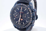 Omega Speedmaster Moonphase Blue Side Of The Moon Automatic Watch Eb0526rxxzde