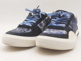Louis Vuitton Ollie Cloth Low Bandana Blue Shoes Size 10 Aa0126oozsa