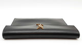 Yves Saint Laurent Black Leather Uptown Pouch Eb0626orxde