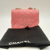 Chanel Lambskin Quilted Studded Beauty Begins Flap Bag Hs0824olxzsa