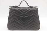 Gucci Chevron Quilted Marmont Matelasse Top Handle Bag Eb0626rxzsa