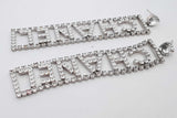 Chanel Strass Logo Drop Earrings 21.5 Grams Eb0826orxdu